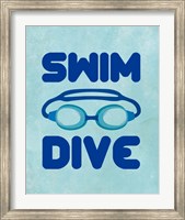 Swim Dive 2 Fine Art Print