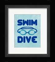 Swim Dive 2 Fine Art Print