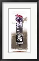 Signs of Route 66 I Fine Art Print