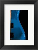 Electric Blue Framed Print