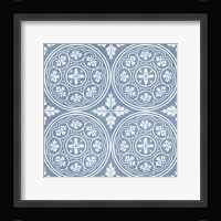 Chambray Tile V Fine Art Print