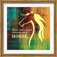 Horse Quote 2 Fine Art Print