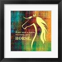 Horse Quote 2 Fine Art Print