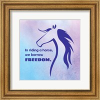 Horse Quote 3 Fine Art Print