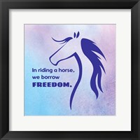Horse Quote 3 Fine Art Print