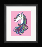 Horse - Pink Fine Art Print
