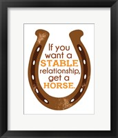 Horseshoe Quote 2 Fine Art Print