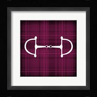 Horse Bit - Red Checkered Fine Art Print