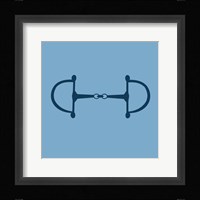 Horse Bit - Blue Fine Art Print