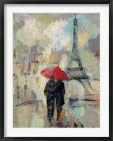 Rain in the City II Framed Print