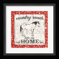 Farmers Market II Framed Print