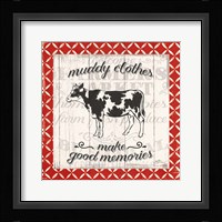 Farmers Market IV Framed Print