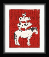 Farmers Market V Framed Print