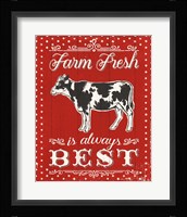 Farmers Market VII Framed Print