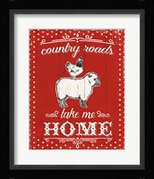 Farmers Market VIII Framed Print