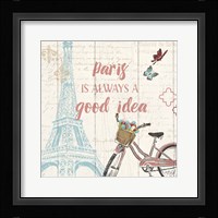 Paris Tour IV Framed Print