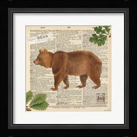 Lodge Collage II Framed Print