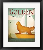 Golden Sail Framed Print