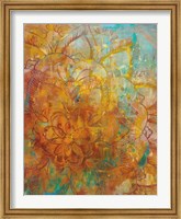 Bohemian Abstract Bright Crop Fine Art Print