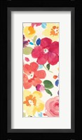 Popping Florals III Framed Print