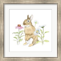 Wildflower Bunnies IV Fine Art Print