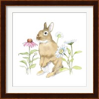Wildflower Bunnies IV Fine Art Print