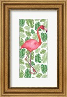 Tropical Flamingo I Fine Art Print