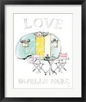 Girlfriends Cabin III Framed Print