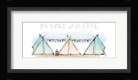 Girlfriends Cabin VIII Framed Print