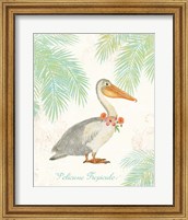 Flamingo Tropicale I Fine Art Print