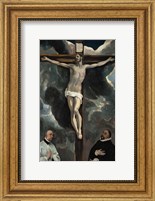 Crucifixion with Two Donors Fine Art Print