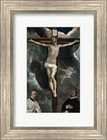 Crucifixion with Two Donors Fine Art Print