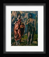 Saints John the Baptist (left) and John the Evanglist (right) Fine Art Print