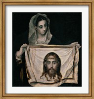 Saint Veronica with the Sudarium Fine Art Print