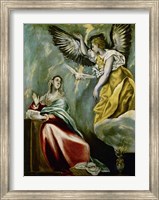 The Annunciation c. 1600 Fine Art Print