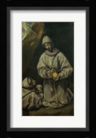 Saint Francis in Meditation Fine Art Print