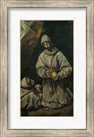 Saint Francis in Meditation Fine Art Print