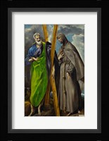 Saint Andrew and Saint Francis Fine Art Print