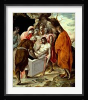 The Entombment of Christ Fine Art Print