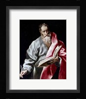 Apostle Saint Matthew, 1602-05 Fine Art Print