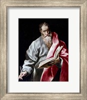 Apostle Saint Matthew, 1602-05 Fine Art Print