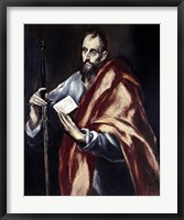 Apostle Saint Paul, 1602-05 Fine Art Print