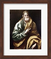Apostle Saint Peter, 1602-05 Fine Art Print
