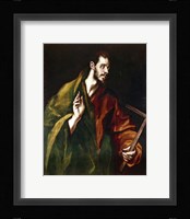 Apostle Saint Thomas, 1602-05 Fine Art Print