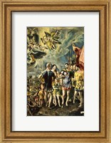 The Martyrom of St Maurice and the Theban Legion 1580 Fine Art Print