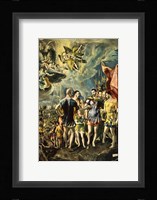 The Martyrom of St Maurice and the Theban Legion 1580 Fine Art Print