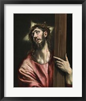 Christ with the Cross c. 1587-1596 Fine Art Print