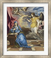The Annunciation c. 1576 Fine Art Print