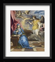 The Annunciation c. 1576 Fine Art Print