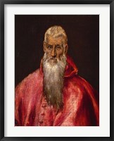 Saint Jerome as a Cardinal Fine Art Print
